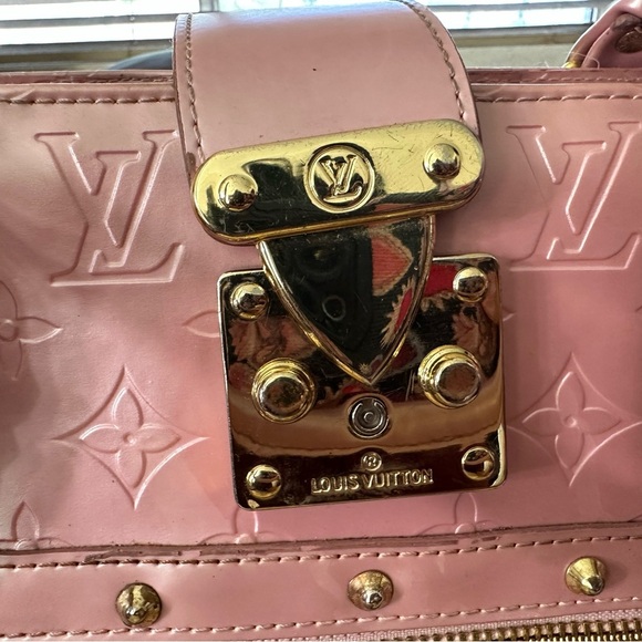 Vintage Louis Vuitton Pink Sahuali No broken but has damage for use With dustbag - Picture 5 of 15